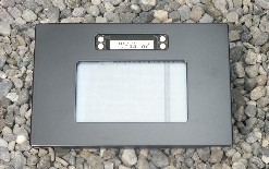 Einbaurahmen schwarz